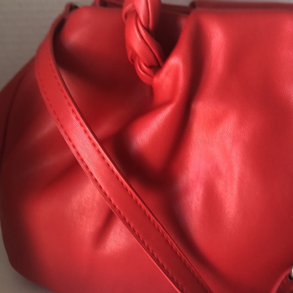 NWT Gorgeous Red Faux Leather - Picture 2 of 7